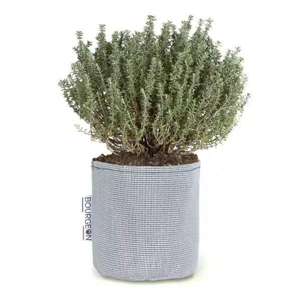 pot jardiniere 12cm gris