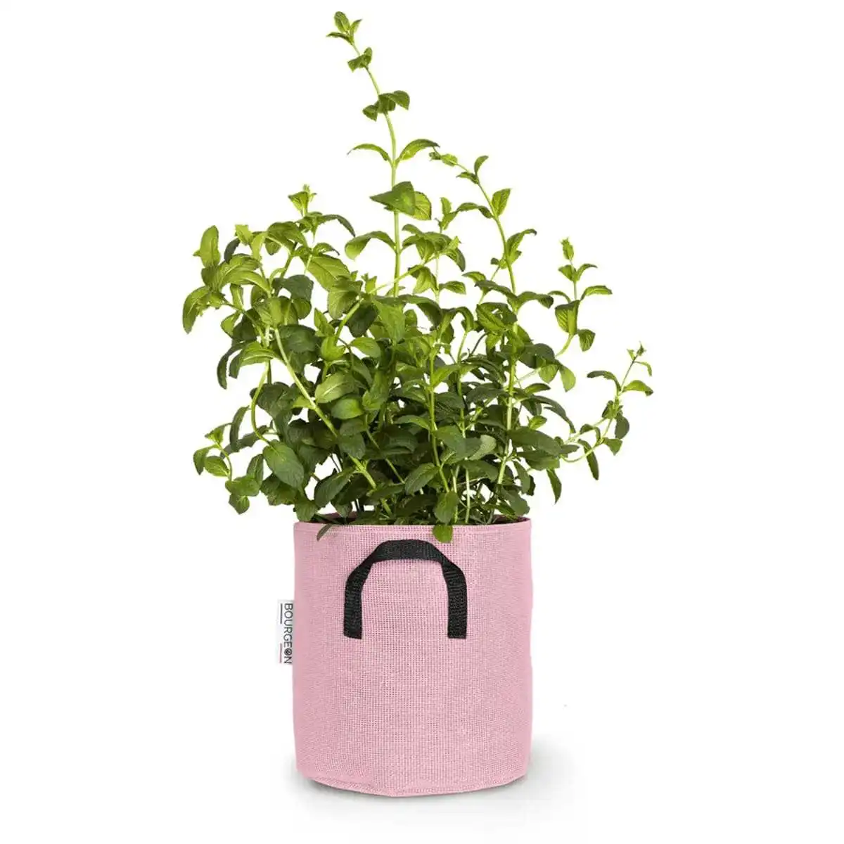 Pot de fleur extérieur en textile recyclé 20cm - Rose  Pot de fleur extérieur en textile recyclé 20cm - Rose
