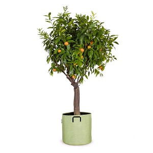 Lien vers un produit variante ou accessoire : Pot de fleur extérieur en textile recyclé 40cm - Vert