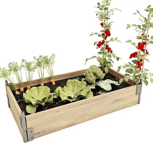 potager bois 100cmx50cm  potager bois 100cmx50cm