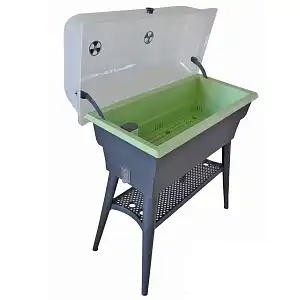 Potager sur pieds avec cloche à semis Calipso COMBI 40L - Tilleul