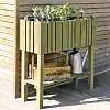 Carré potager en bois sur pied - Haut. 80cm