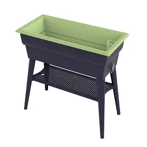 Potager sur pieds avec réserve d'eau 40L - Tilleul