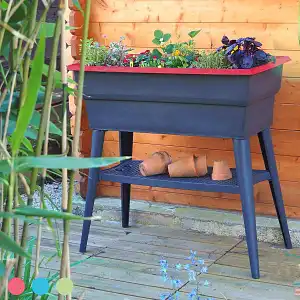 Potager sur pieds avec réserve d'eau 40L