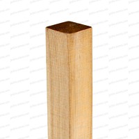 Poteau en Pin. bois FSC 7x7x180cm Classe 3