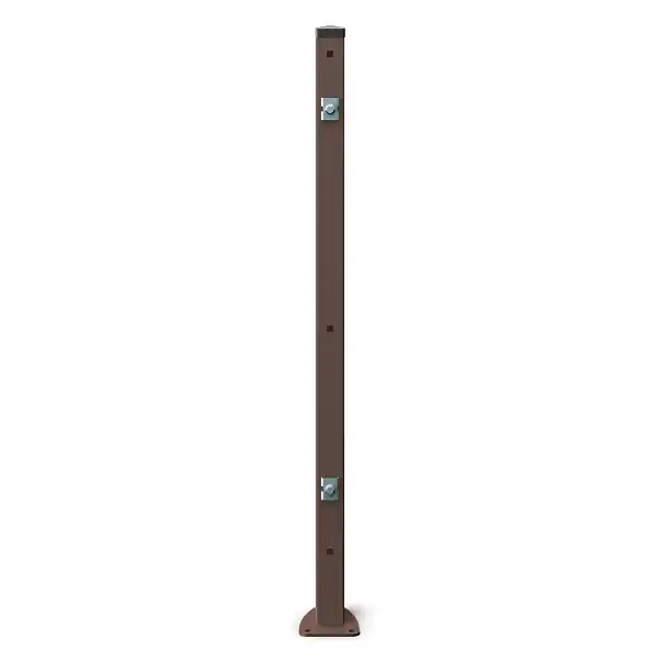 poteau platine barreaudage alia poteau platine barreaudage alia