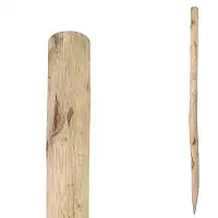 Poteau rond 2m chataignier