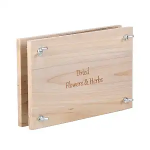 Lien vers un produit variante ou accessoire : Presse à fleurs et herbes en bois, à visser  Lien vers un produit variante ou accessoire : Presse à fleurs et herbes en bois, à visser
