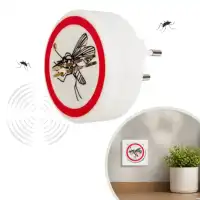 Prise anti moustiques ultrasons - Répulsif sans insecticide pour la maison