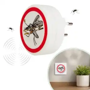 Prise anti moustiques ultrasons - Répulsif sans insecticide pour la maison