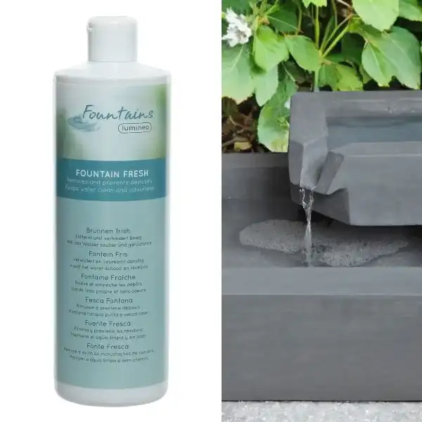 produit nettoyant fontaine bassin