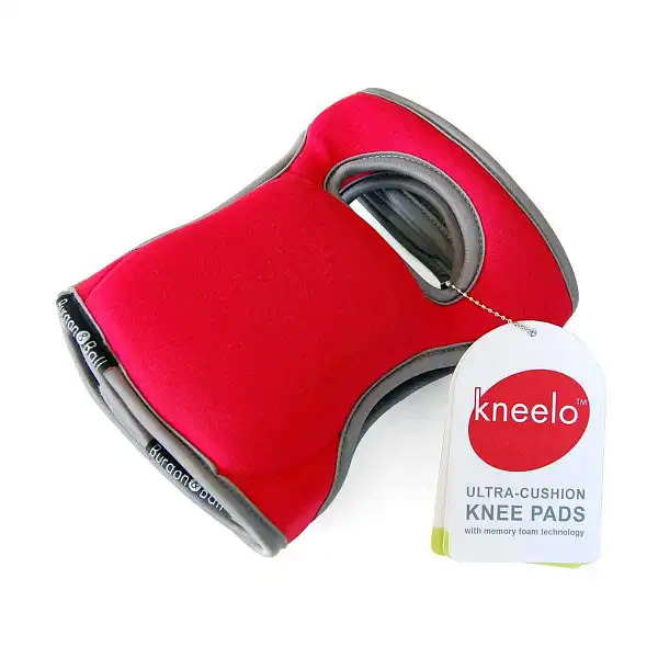 protege genoux jardin rouge