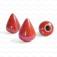 Capuchon céramique protège yeux ROUGE x3