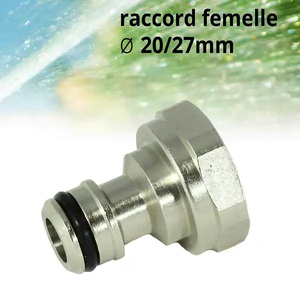 raccord femelle tuyau 20 27mm