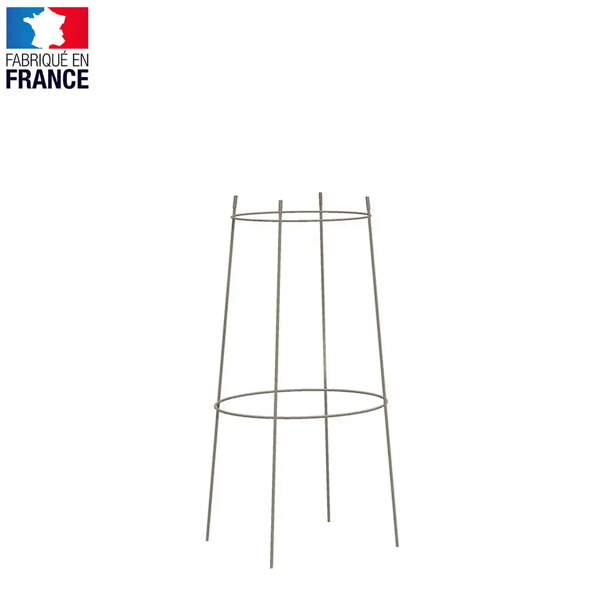 Rallonge pour tuteur colonne rosier Haut. 1m  Rallonge pour tuteur colonne rosier Haut. 1m