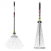 Rateau à feuille extensible - manche téléscopique 166cm