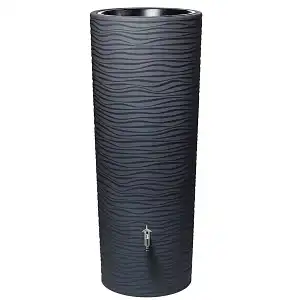 Lien vers un produit variante ou accessoire : Récupérateur eau de pluie 350L avec bac à plantes - Gris