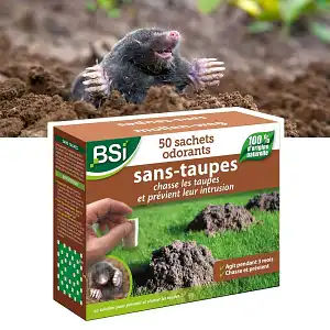 Repulsif Taupe écologique - 100 capsules odorantes
