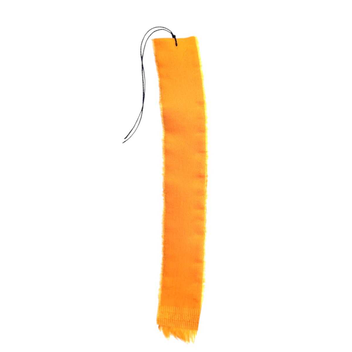 rubans satin coton moutarde