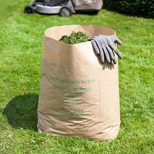 Sac papier pour déchets verts 100L - lot de 10