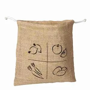Sac à vrac en jute naturel - Taille S