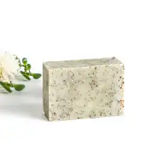 Savon exfoliant artisanal du jardinier 100g  Savon exfoliant artisanal du jardinier 100g