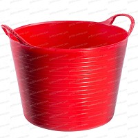Baquet coloré Rouge 14L
