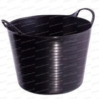 Baquet coloré Noir 26L
