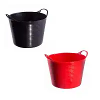 Baquet coloré - Seau souple de jardin