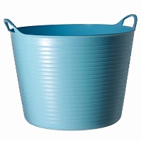 Seau souple de jardin - Bleu ciel 38L