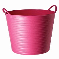 Seau souple de jardin - Rose 38L