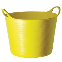 Seau souple de jardin - Jaune 38L