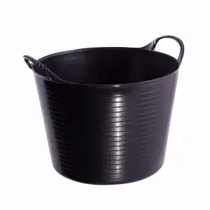 Seau souple de jardin - Noir 26L