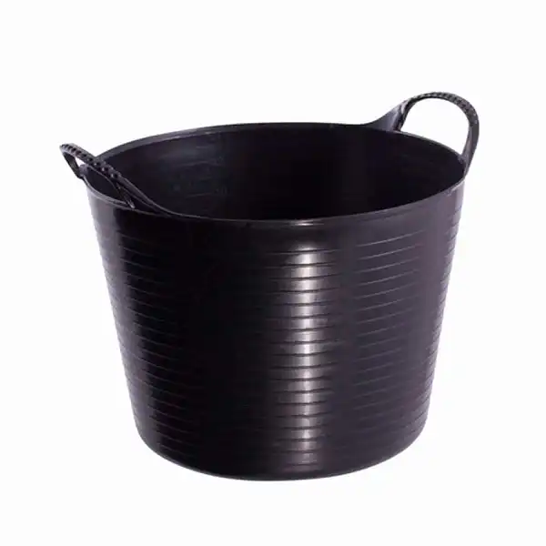 seau souple noir 26l