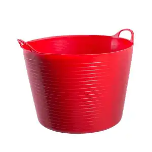 Seau souple de jardin - Rouge 26L