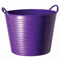 Seau souple de jardin - Violet 38L