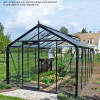 Serre prestige noir 13.62m2 R306H