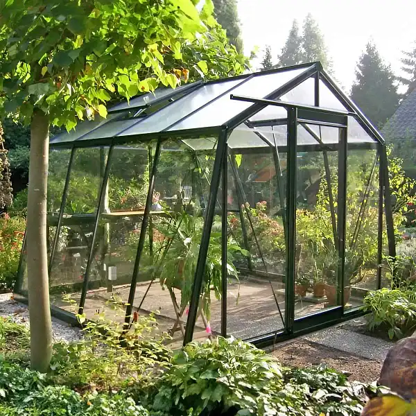 serre alu noir S104h