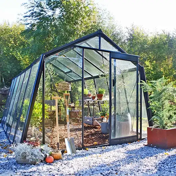 serre alu noir s106h