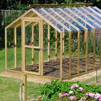 Serre de jardin en bois Cléophée 10m2