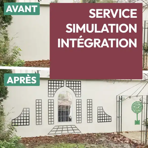 service avant apres integration jardin