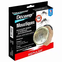 Spirales anti-moustiques x10 + soucoupe