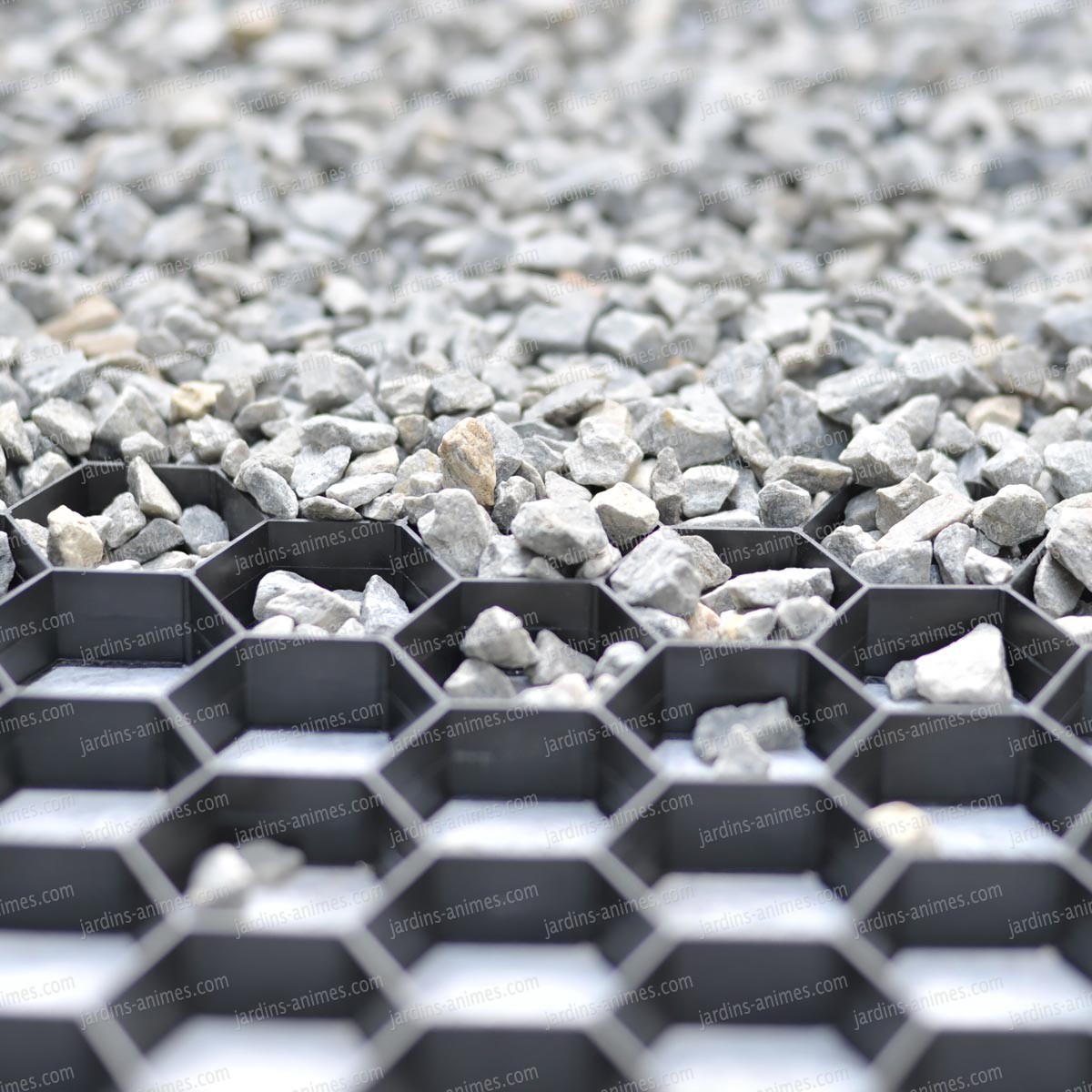 Stabilisateur de gravier drainant et 100% recyclable allée ...