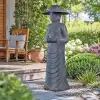 Statue Fermière coréenne en pierre reconstituée - Fabrication artisanale L.58 x H.160cm