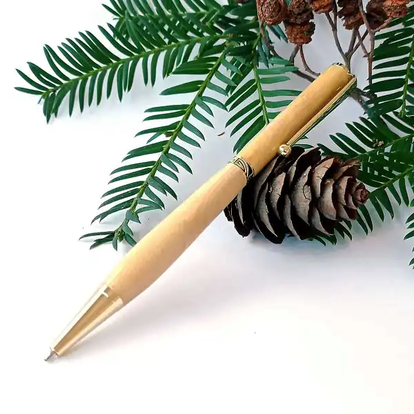 stylo bois artisanal buis