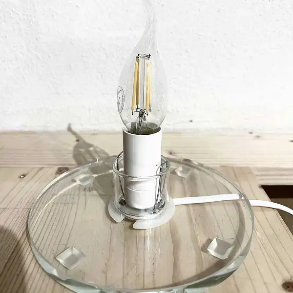 support ampoule lampe