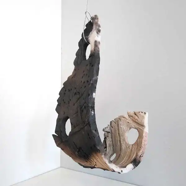 support ceramique tillandsia