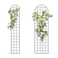 Treillis mural - grille pour plante grimpante en acier H. 180cm  Treillis mural - grille pour plante grimpante en acier H. 180cm
