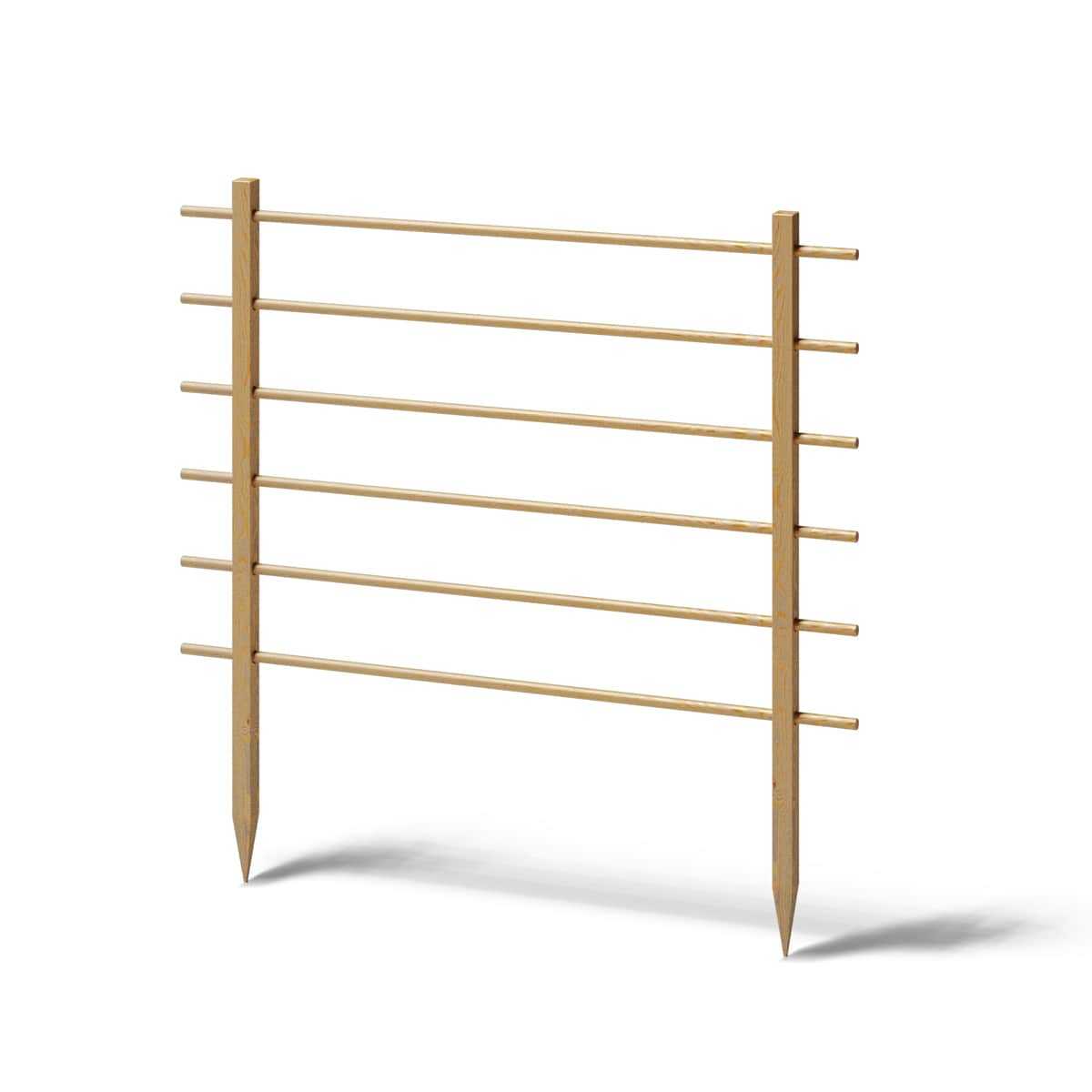 Treillis Mural En Bois Naturel Pour Plantes Grimpantes - Support Pour Lierre, Clématite, Tomates - Déco Intérieur Ou Balcon - Tailles S, M, L