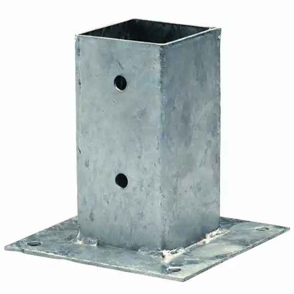 support poteau visser